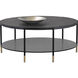 Zuma 40 X 17.5 inch Black Outdoor Coffee Table